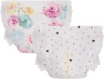 The Honest Company Clean Conscious Diapers | Plant-Based, Sustainable | Classic Stripes + Feeling Nauti | Super Club Box, Size 3 (16-28 lbs), 136 Count - Image 2